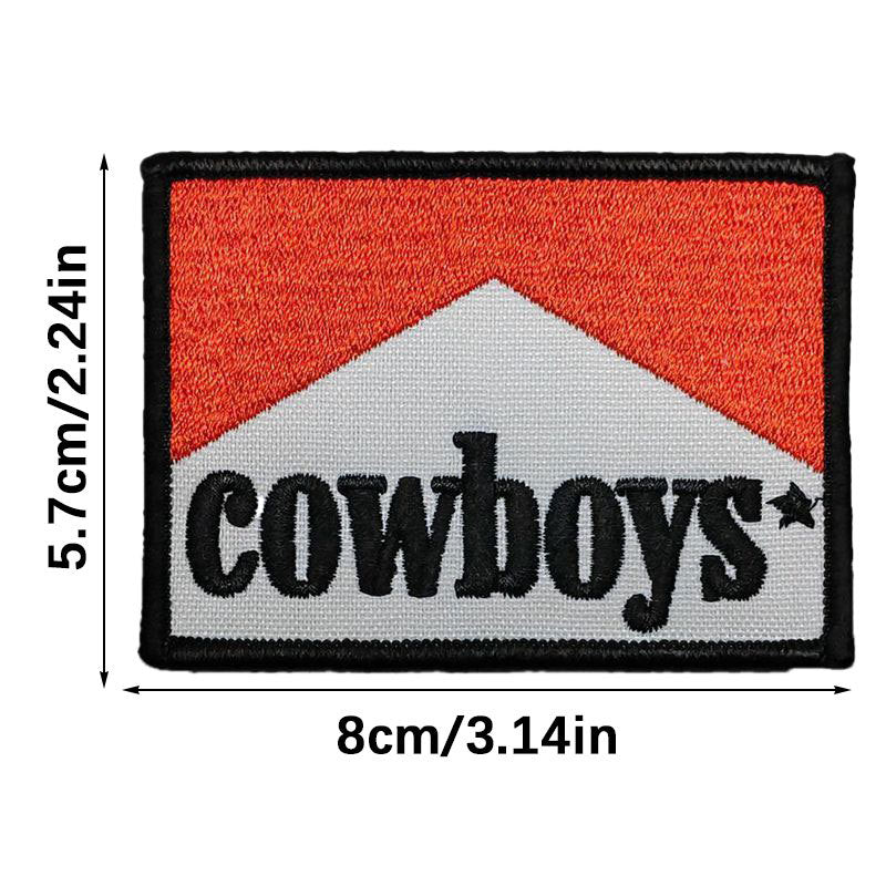 Wholesale Embroidered English Alphabet Large Embroidered Hat Decorative Cloth Patch